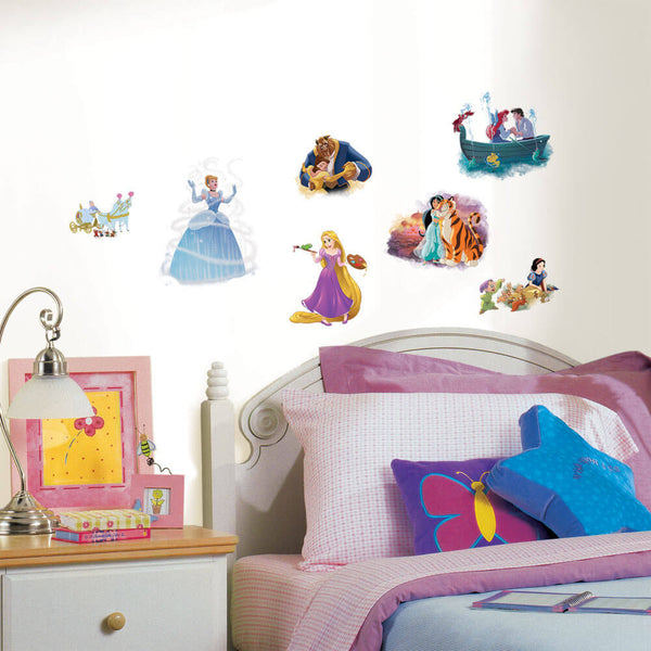 Disney Princess Dream Big Wall Decals Installed