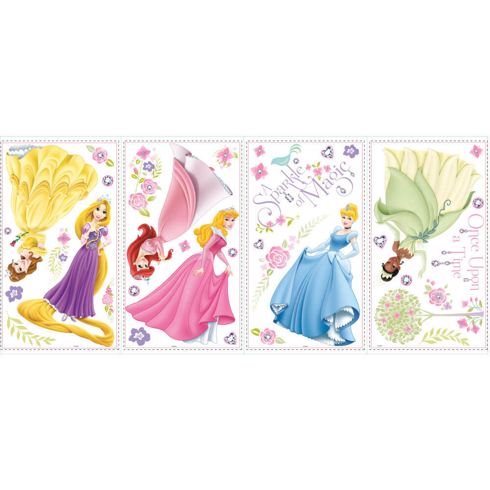 Disney Princess Wall Decals Printed Sheet