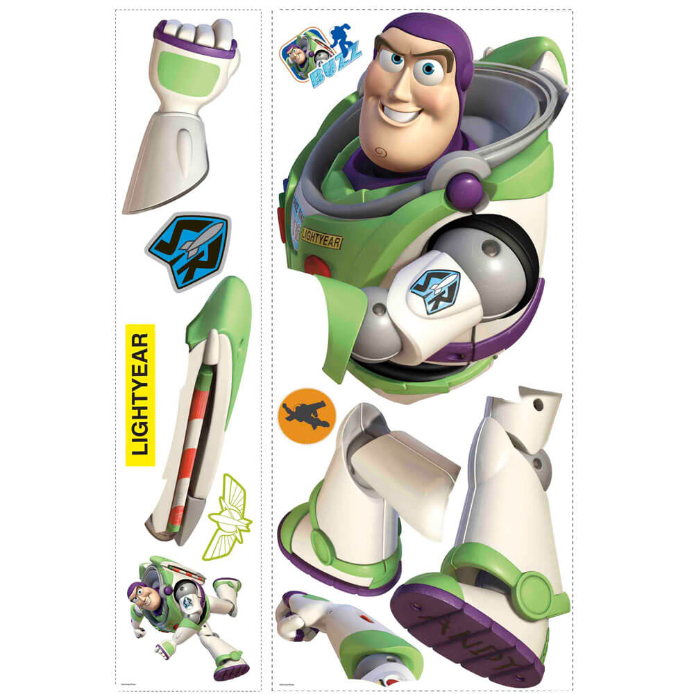 Disney Toy Story 3 Buzz Wall Decal Printed Sheet