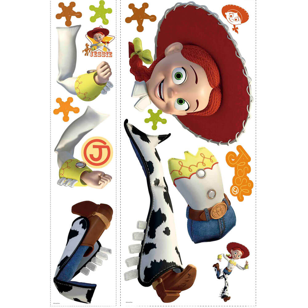 Disney Toy Story 3 Jessie Wall Decal Printed Sheet