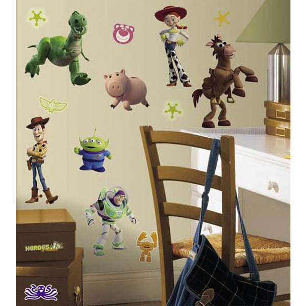 Disney Toy Story 3 Wall Decals Installed