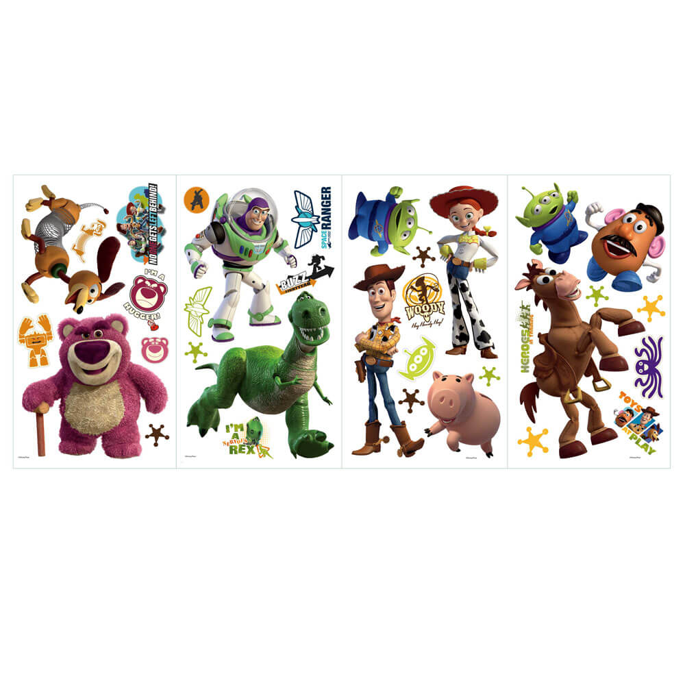 Disney Toy Story 3 Wall Decals Printed Sheet