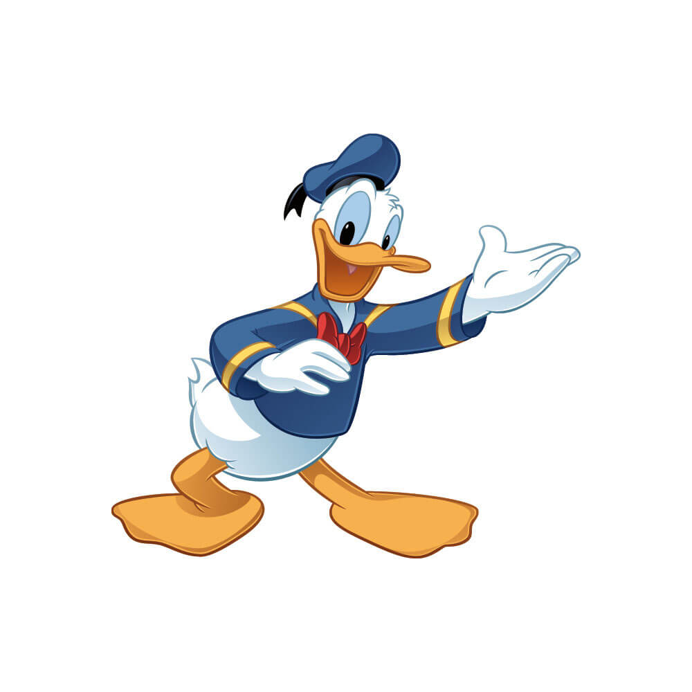 Disney Mickey & Friends Donald Duck Wall Decal Assembled