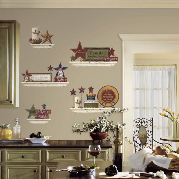 Family & Friends Wall Decal Installed