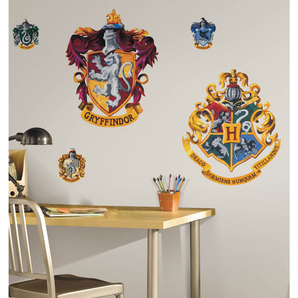 Wallhogs Harry Potter Crest Wall Decals Installed