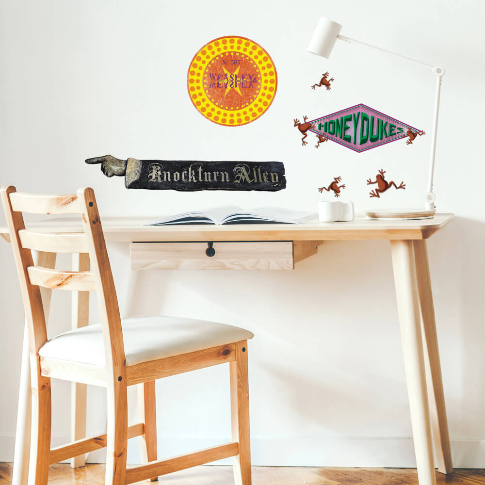 Wallhogs Harry Potter Signs Wall Decals Installed