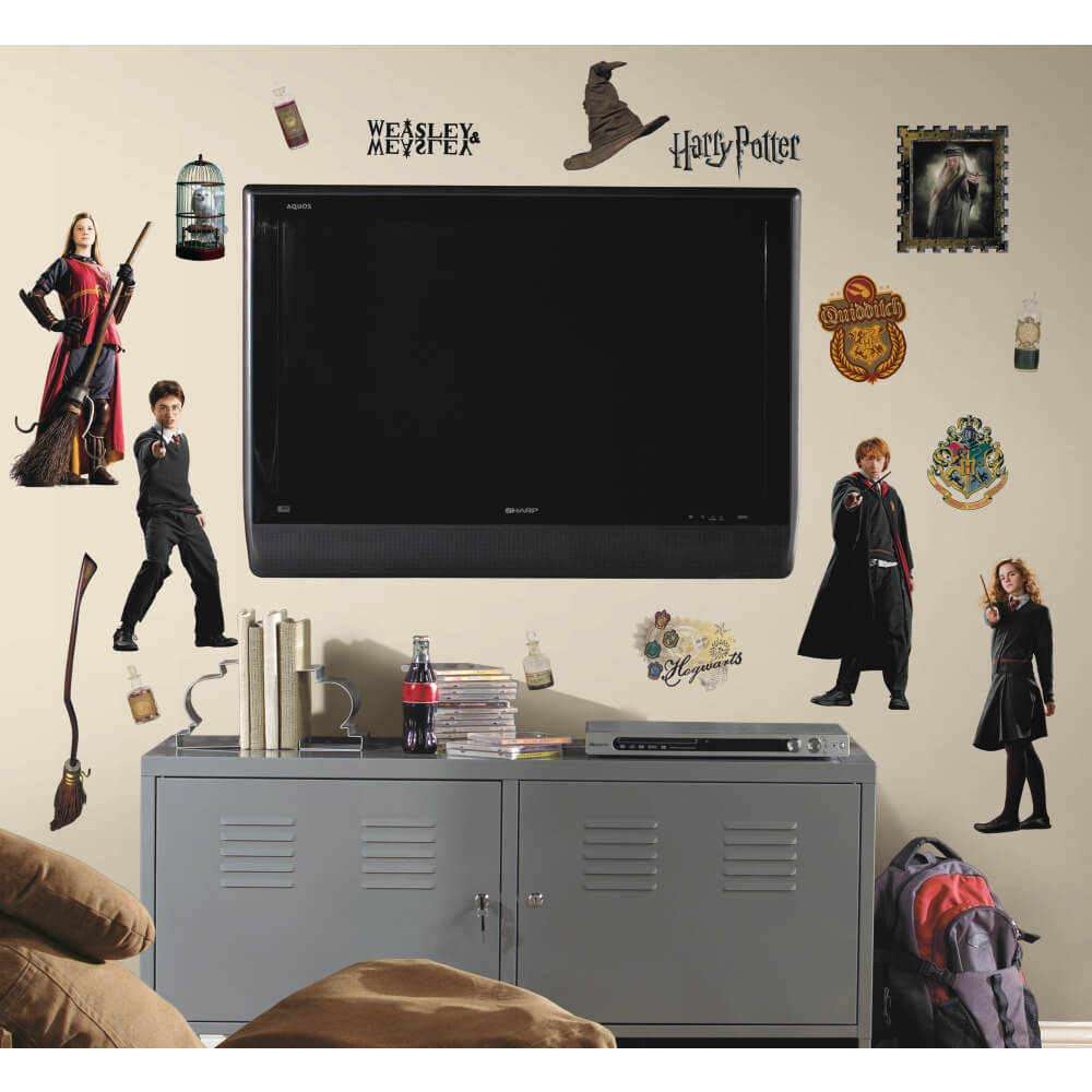 Wallhogs Harry Potter Wall Decals Installed