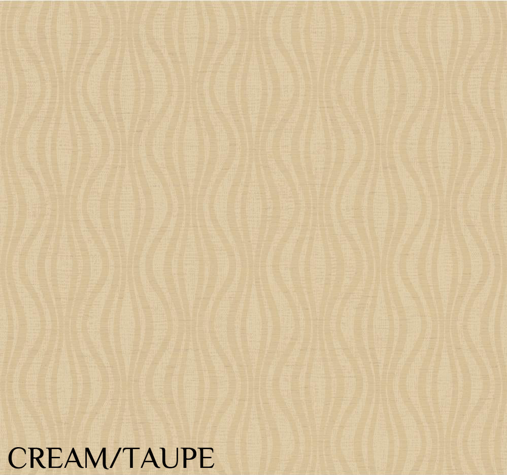 Antonine Vella "Dimensional Effects-Gia" Cream/Taupe Wallpaper