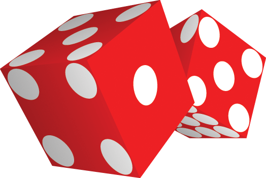 Dice Wall Decal Cutout