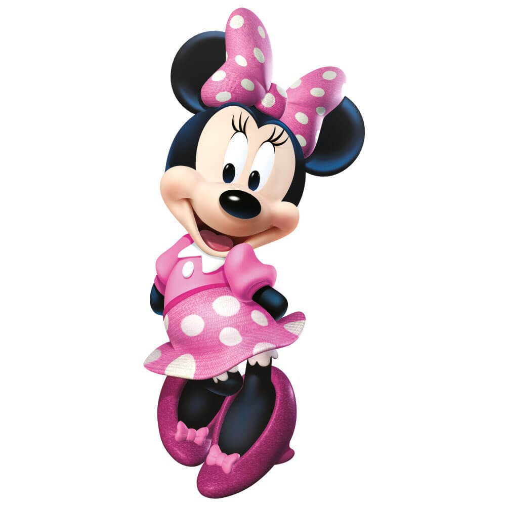 Disney Minnie Mouse Bow-tique Giant Wall Decal Assembled
