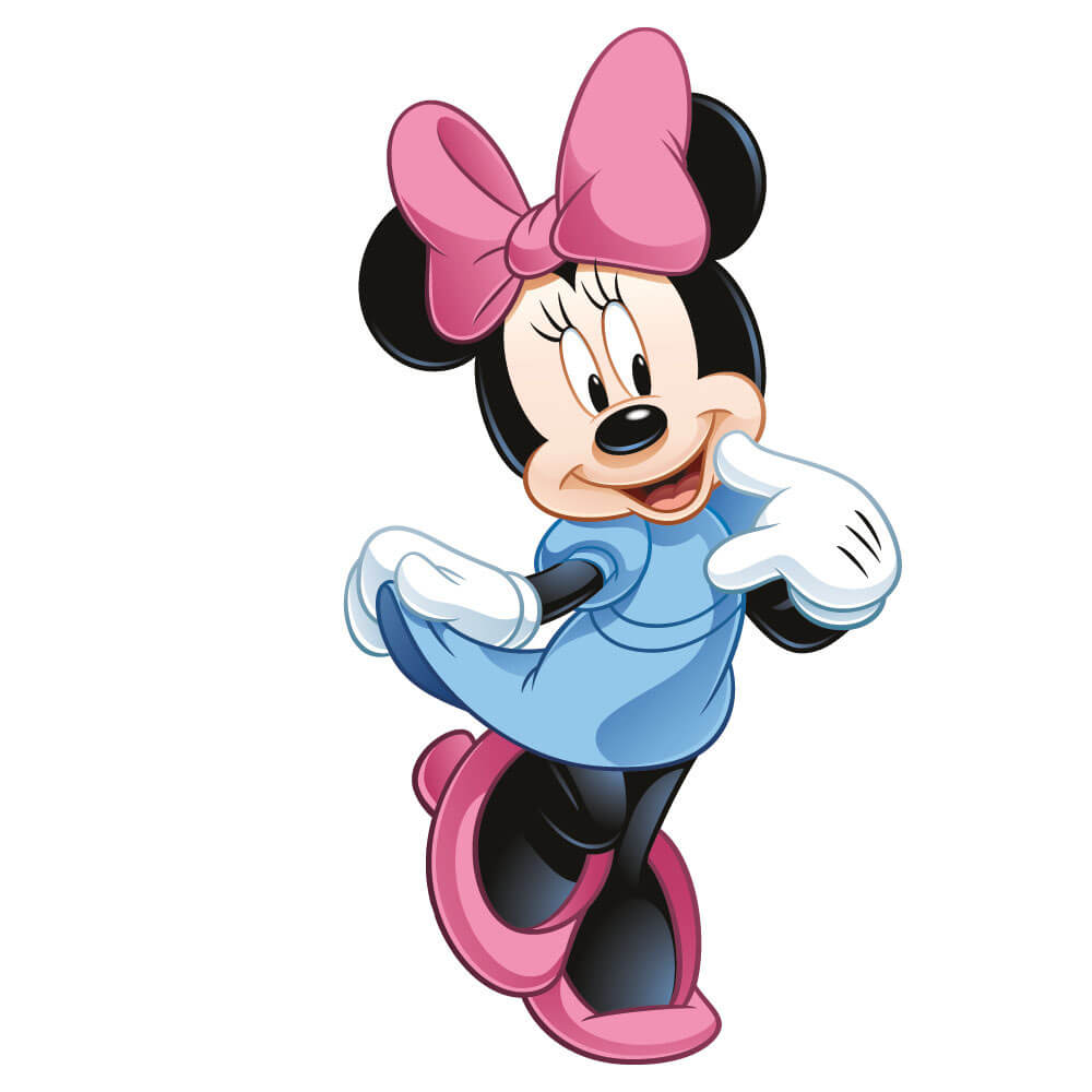 Disney Mickey & Friends Minnie Mouse Wall Decal Assembled
