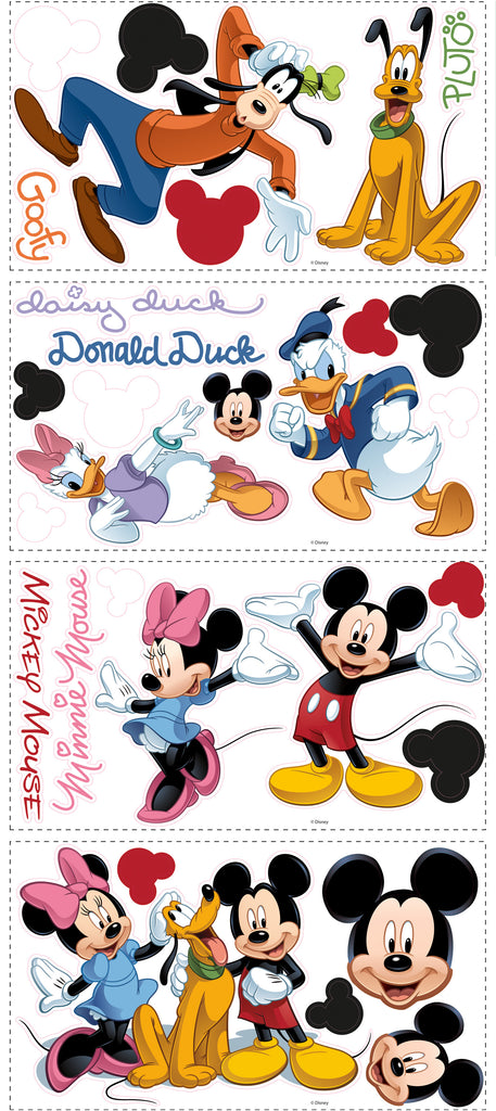 Disney "Mickey & Friends" Wall Decal Cutouts