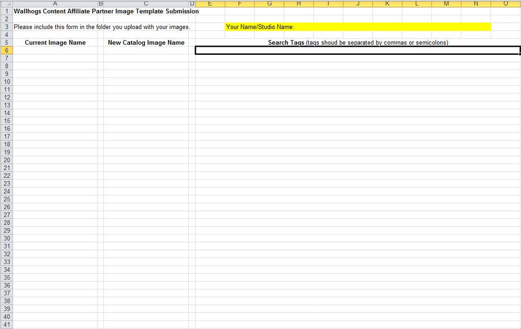 About Wall Decor Content Affiliate Partner Product Submission Form