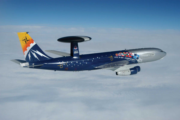 HR 25th Ann. Radar Plane Wall Decal Poster