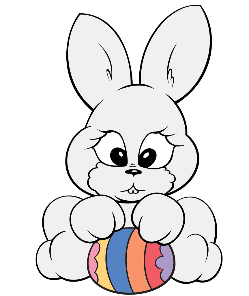 Easter Bunny Wall Decal Cutout