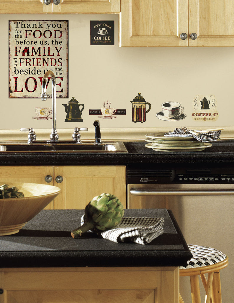 Thank You Metal Sign 10"x13" Installed