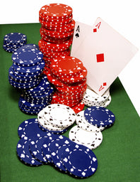 Cards-n-Chips Wall Decal Poster