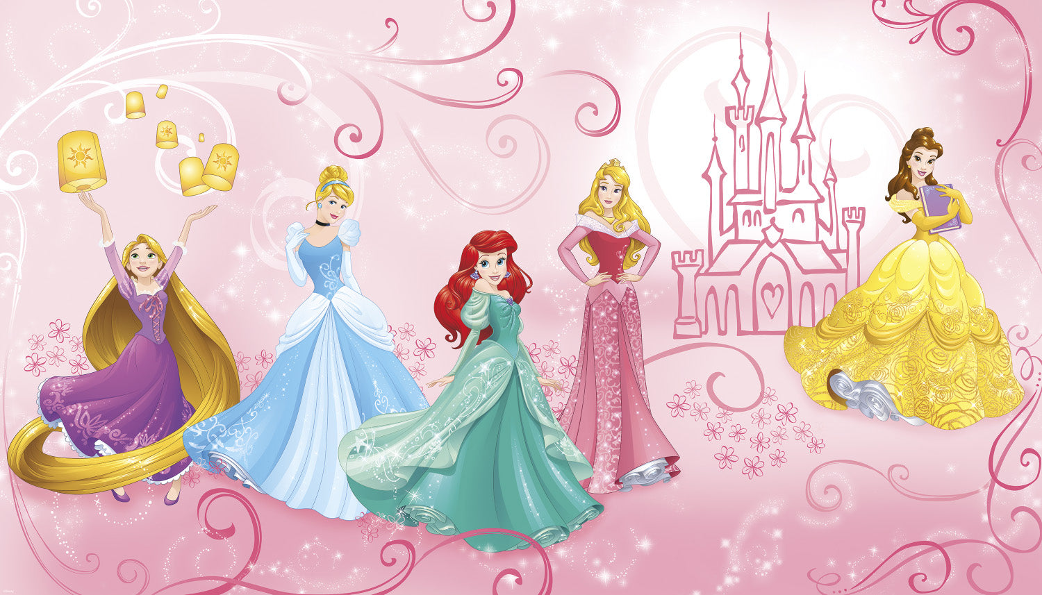Disney Princess Enchanted XL Wall Mural Disney Princess Enchanted XL Wall Mural