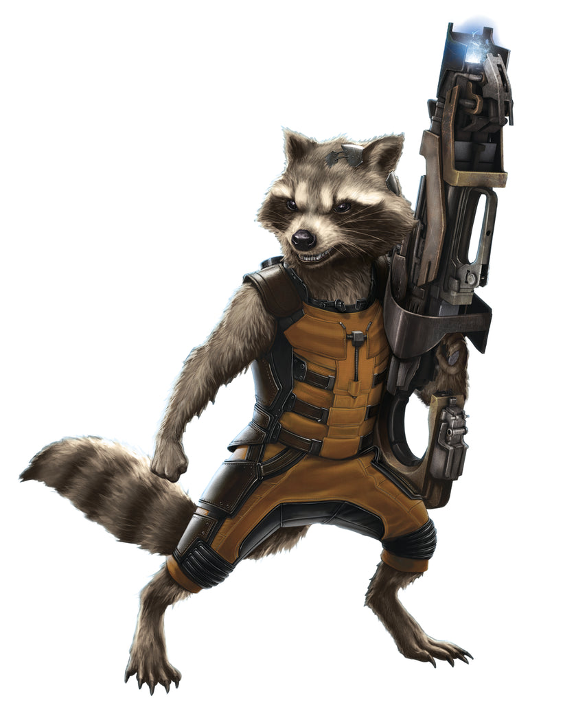 Marvel Comics "Guardians of the Galaxy" Rocket Wall Decal 18"x40" - CUSTOMER RETURNED CLEARANCE