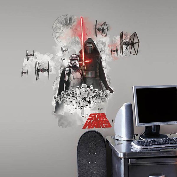 Star Wars The Force Awakens Villain Wall Decals Installed