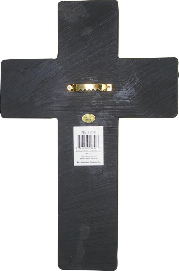 Woven Pattern Cross 8"x12" Back