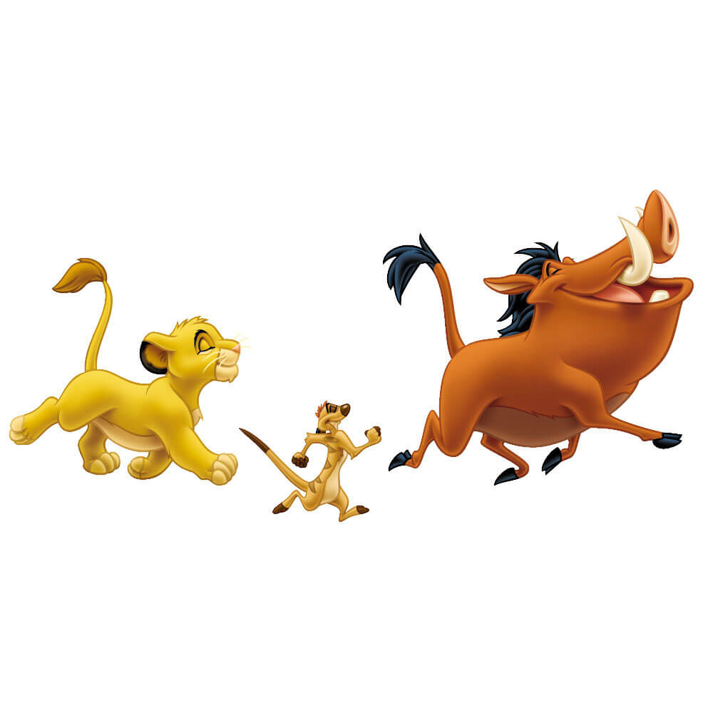 Disney The Lion King Giant Wall Decals Assembled