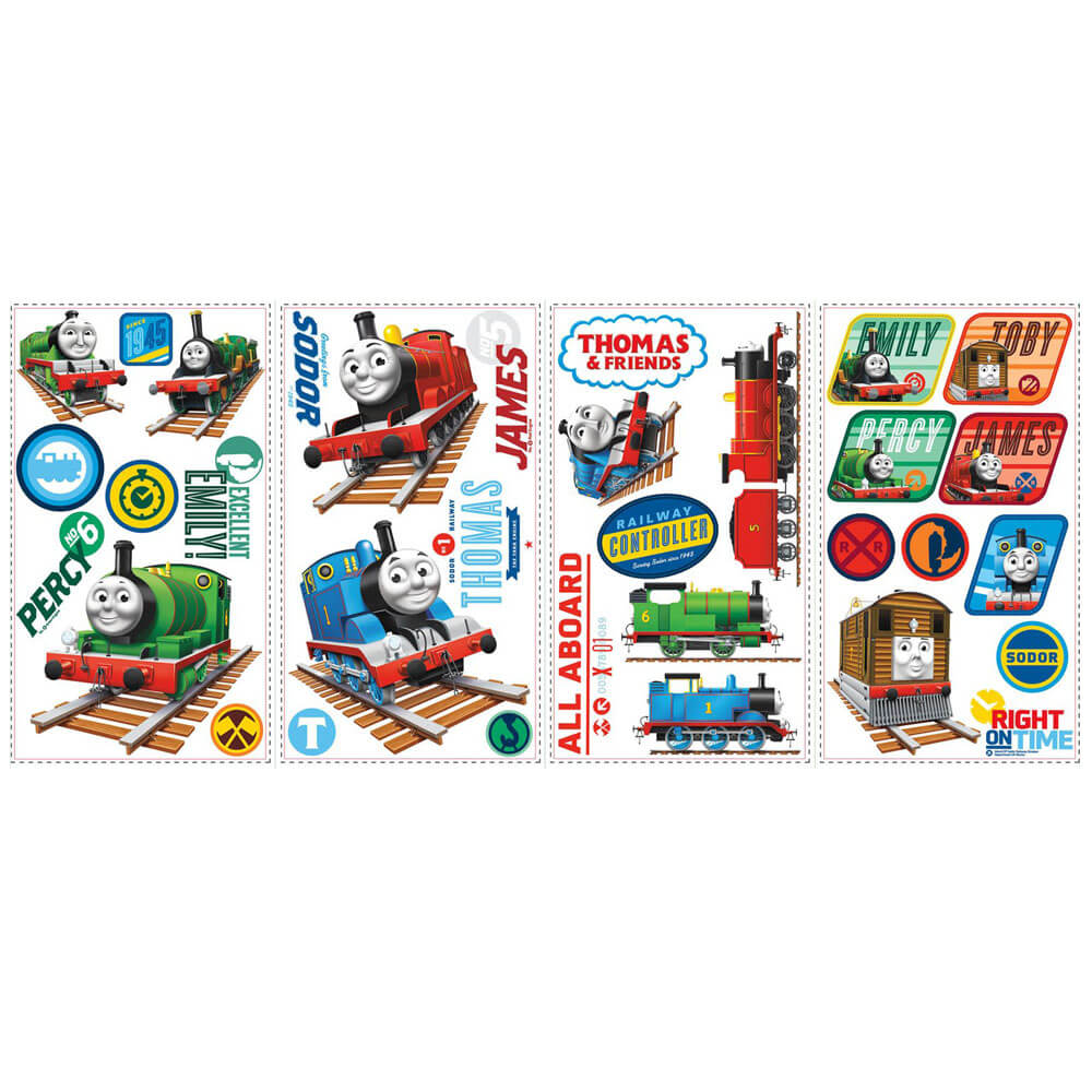 Thomas the Tank Engine Wall Decals Printed Sheet