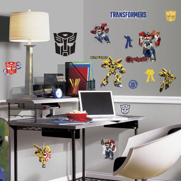 Transformers Age of Extinction Autobots Wall Decals Installed