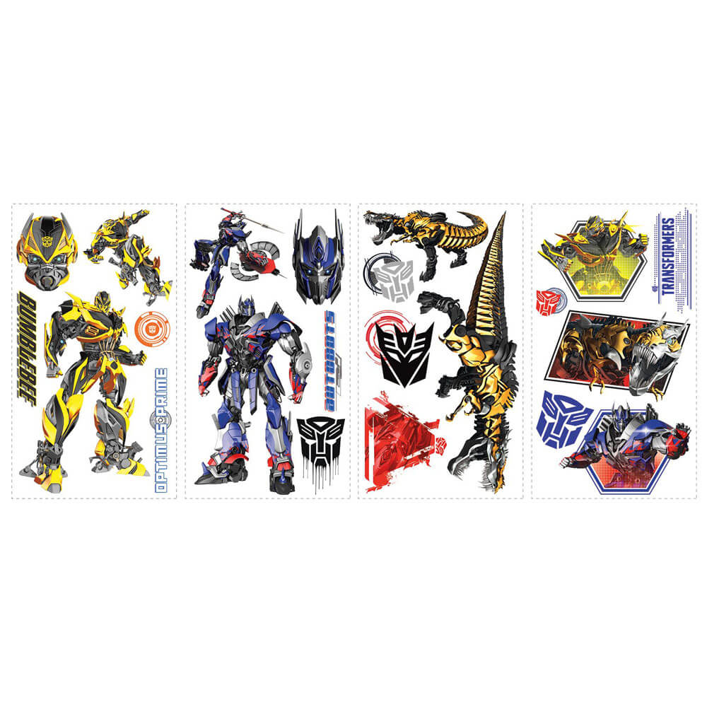 Transformers Age of Extinction Wall Decals Printed Sheet