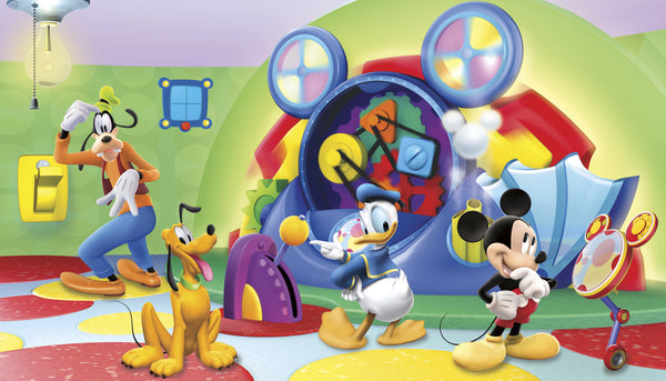 Disney Mickey Mouse Clubhouse Capers Prepasted Wall Mural 10.5'W x 6'H