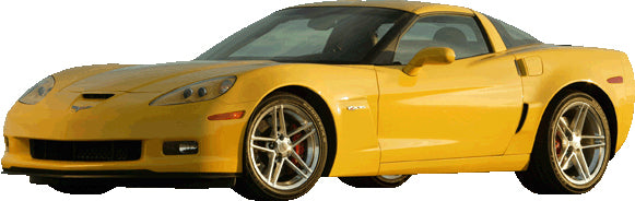 Corvette Z06 Wall Decal Cutout