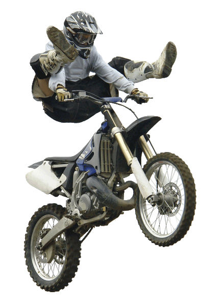 Motocross Wall Decal Cutout