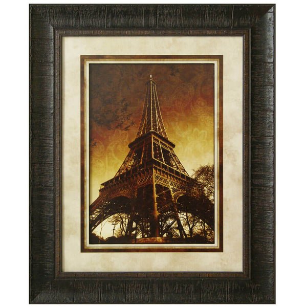 Eiffel Evening Framed Art
