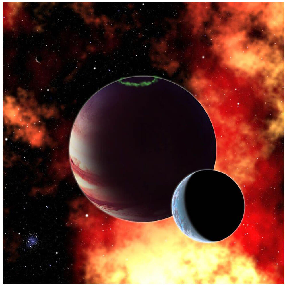 Fiery Birth Glossy Poster Printed