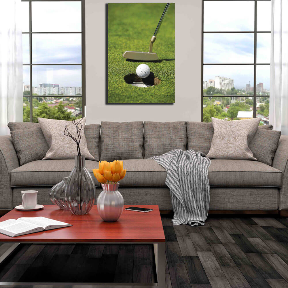 In the Heart Canvas Print Installed