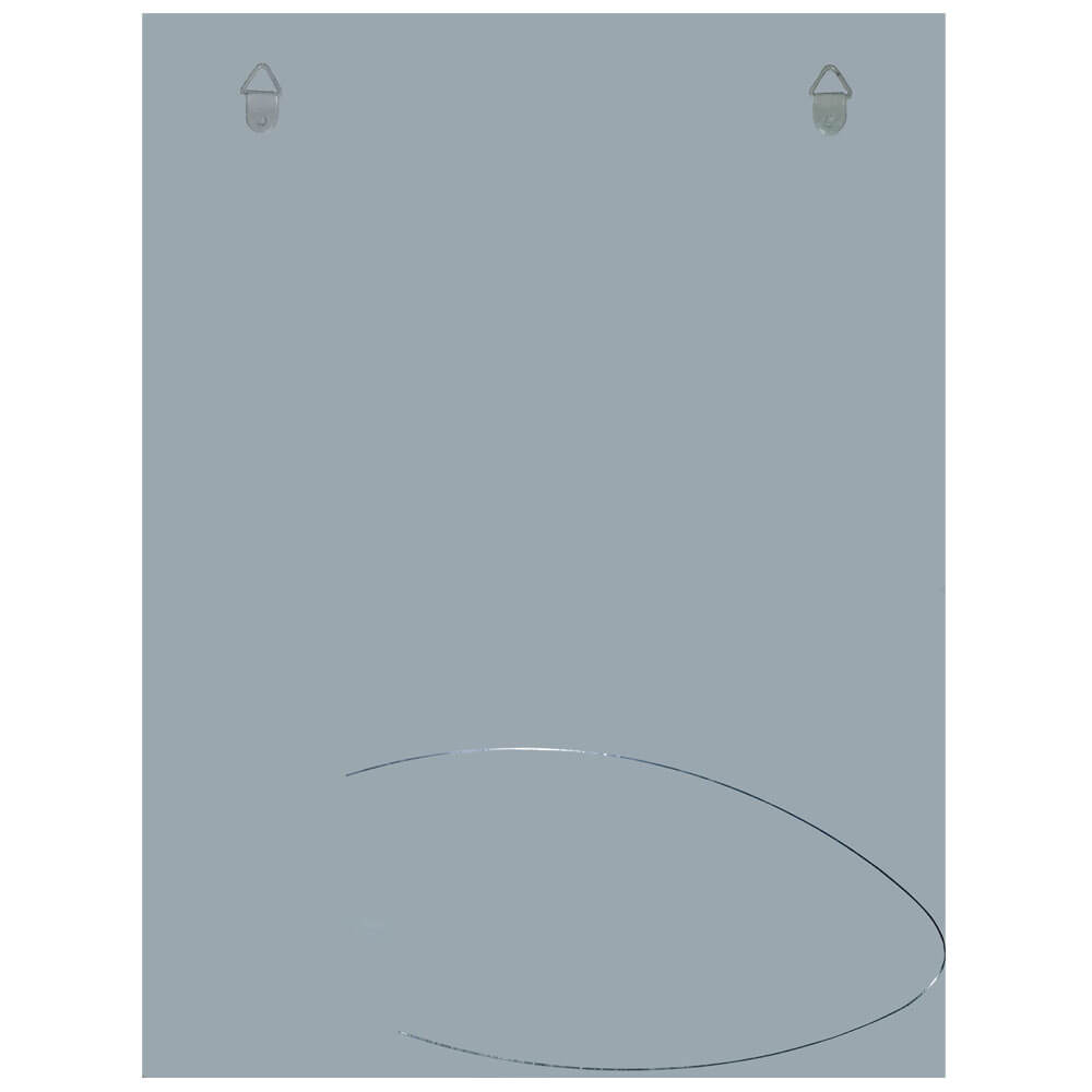 Listen to Your Heart Metal Sign Back w/Hanger