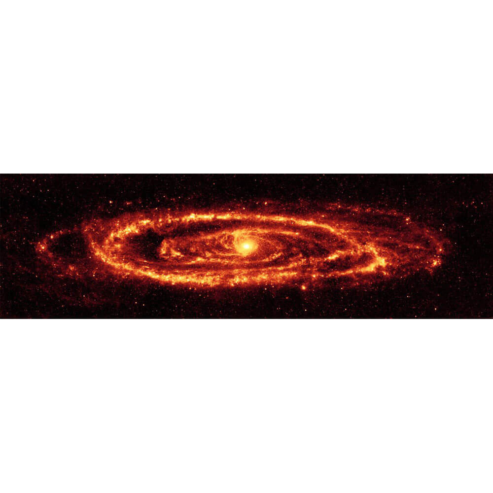 Wallhogs Andromeda Galaxy Panoramic Glossy Poster