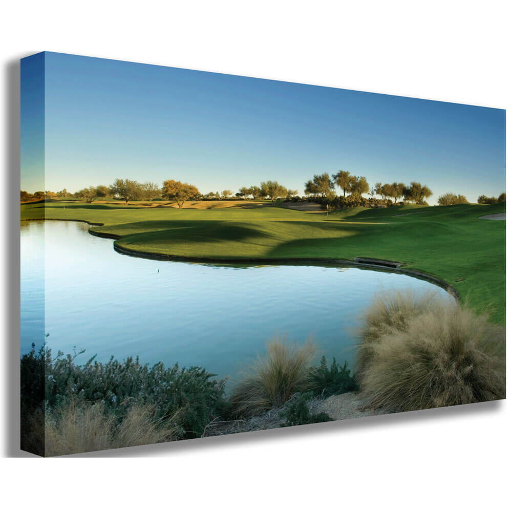 Arizona Golf Course Canvas Print