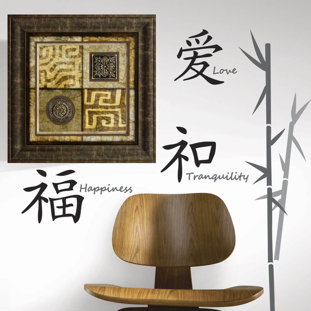 Artifact MudCloth Light Framed Art Installed