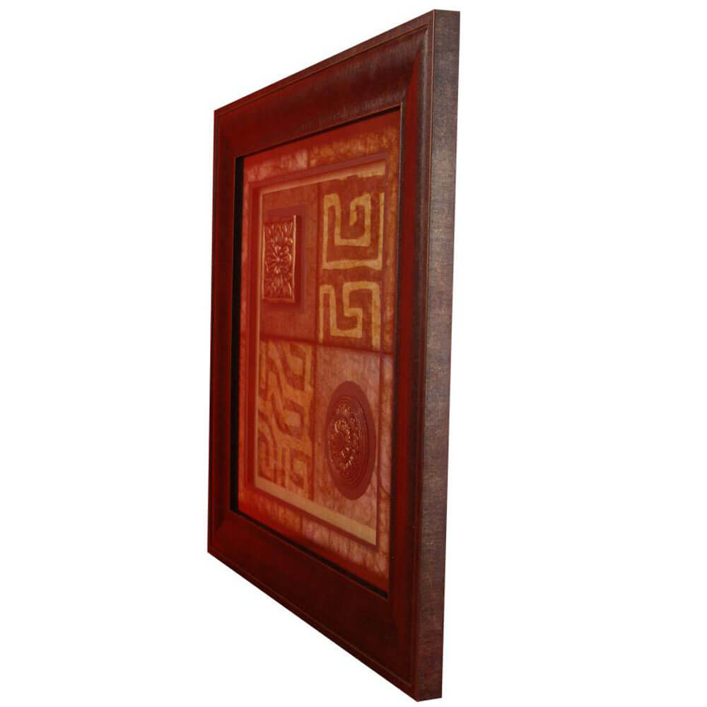 Artifact MudCloth Framed Art Angled