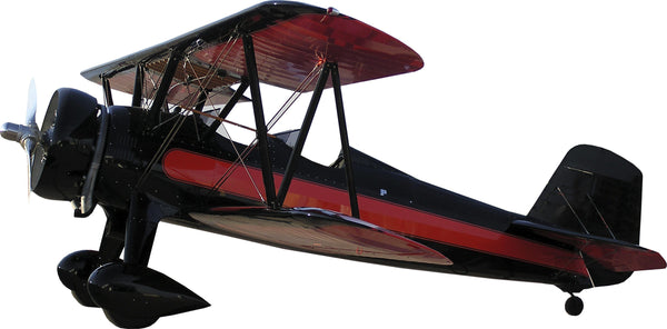 Vintage Biplane II Wall Decal Cutout