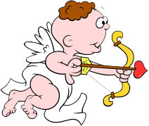 Valentines - Cupid II Wall Decal Cutout