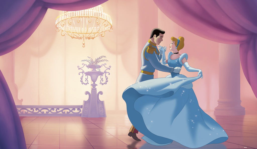 Disney Princess Cinderella Prepasted Wall Mural 10.5'W x 6'H