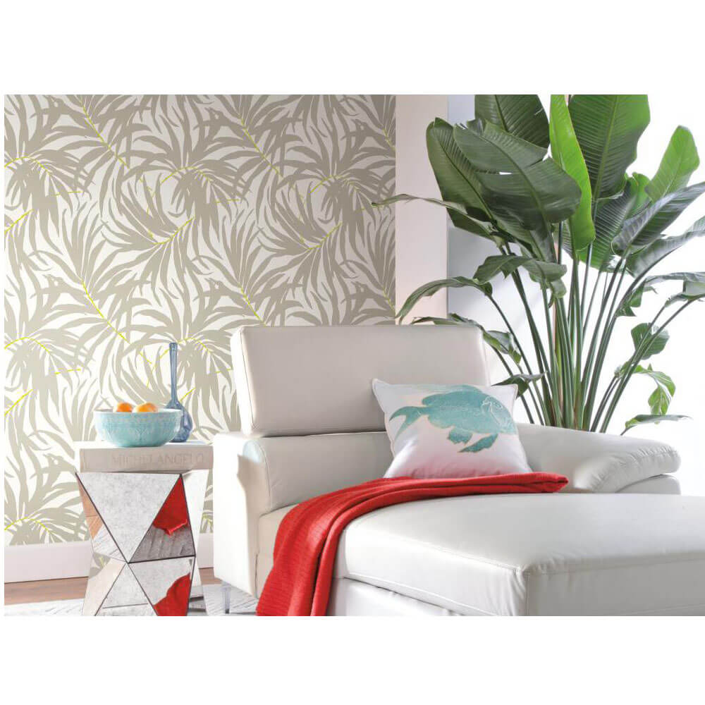 Ashford House Bali Leaves Wallpaper