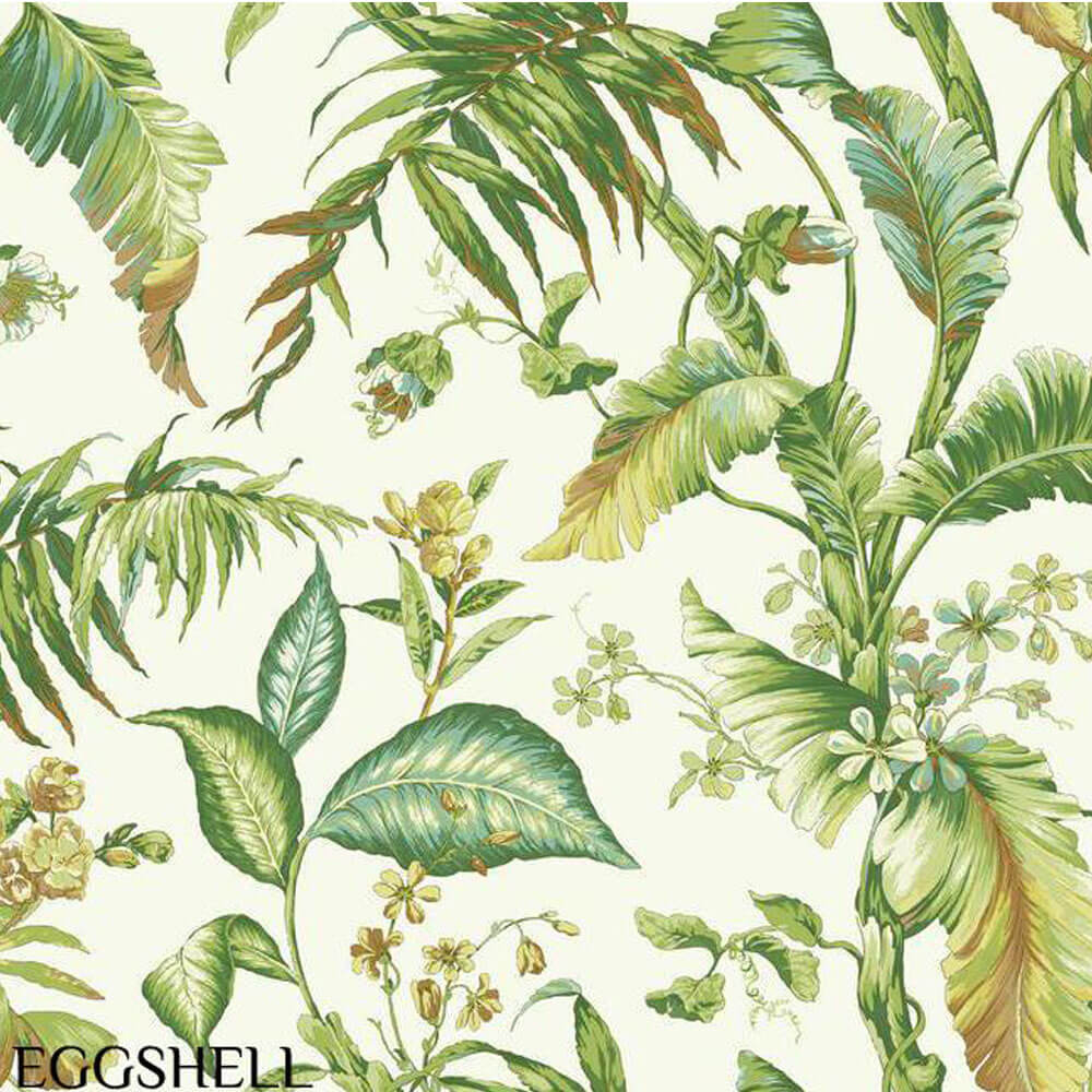 Ashford House Eggshell Fiji Garden Wallpaper