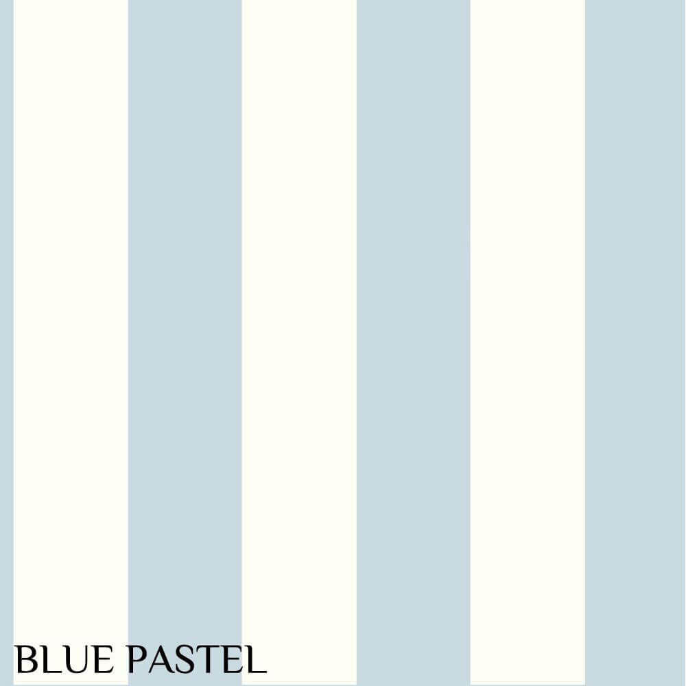 Ashford House Blue Pastel 3" Stripe Wallpaper