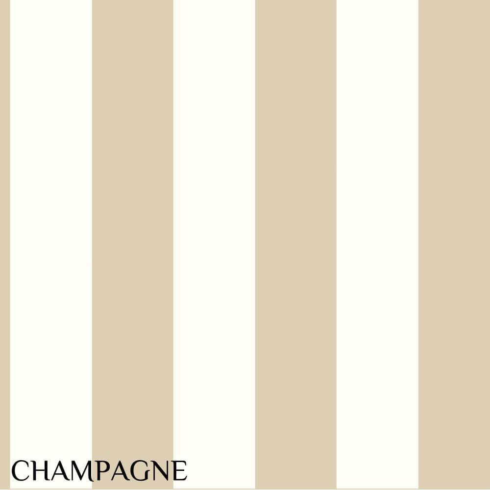 Ashford House Champagne 3" Stripe Wallpaper
