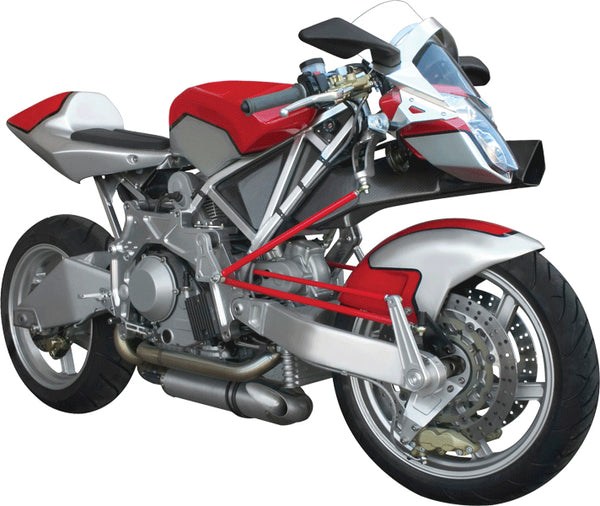 Motorcycle III Wall Decal Cutout