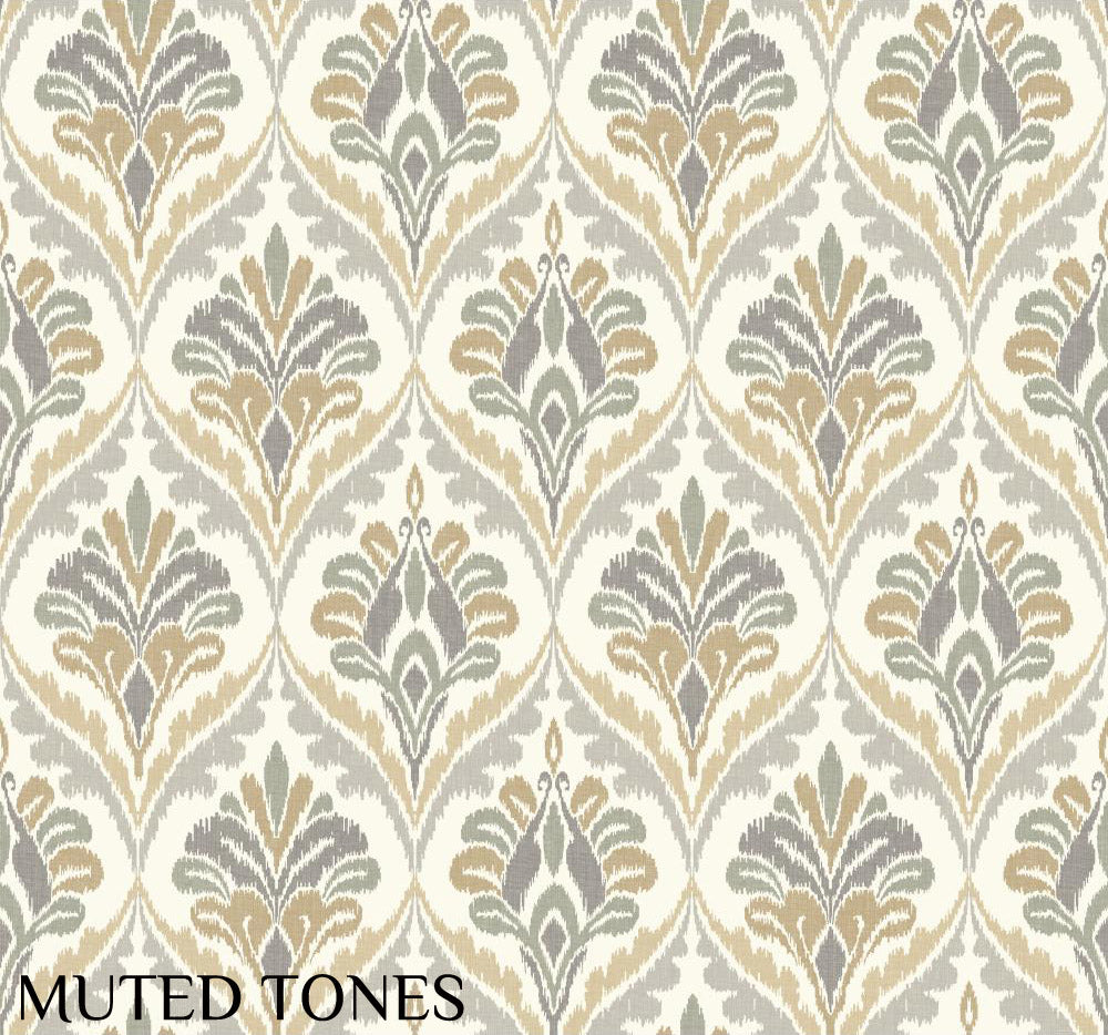 Carey Lind Designs "Basilica" Muted Tones Wallpaper