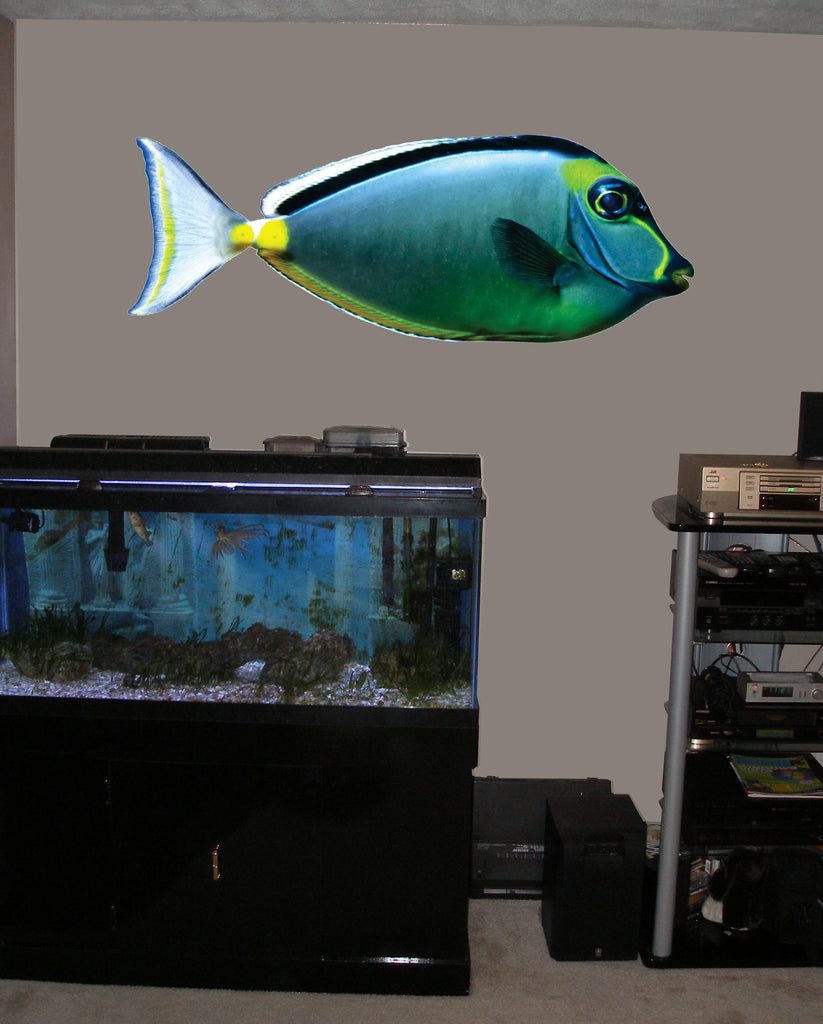 Naso Tang Wall Decal Cutout Installed